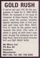 Mr. Micro: Gold Rush (1981)