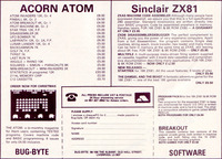 Bug Byte: Acorn Atom & ZX81 Games (1981)