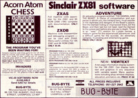 Bug Byte: Sinclair ZX81 Software (1982)