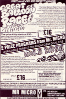 Mr. Micro: Great Ballon Race & Gold Rush (1982)