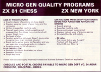 Micro Gen: Quality Programs (1982)